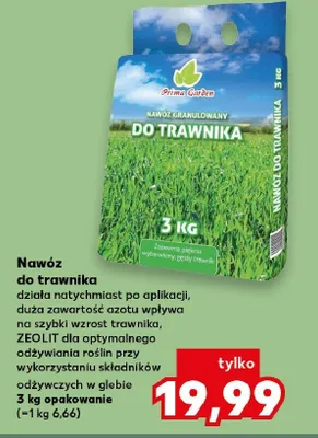 Nawóz granulowany do trawnika Prima Garden promocja w Kaufland