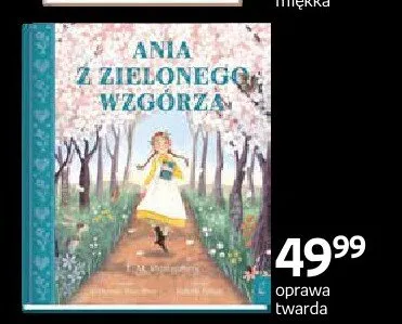 Książka Ania z Zielonego Wzgórza oprawa twarda promocja w Empik
