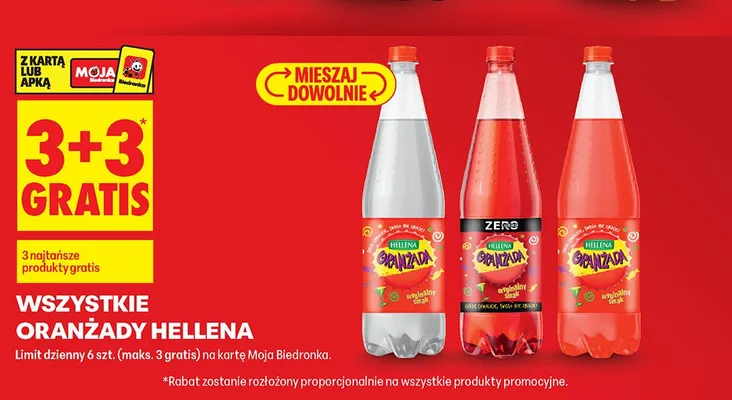 Oranżada Hellena promocja w Biedronka