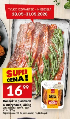 Boczek w plastrach w marynacie promocja w Twój Market