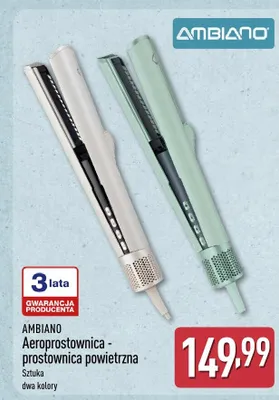 Aeroprostownica - prostownica powietrzna AMBIANO promocja w Aldi