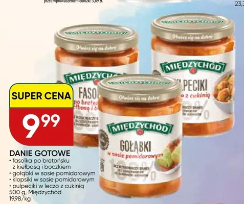 Danie gotowe Gołąbki w sosie pomidorowym Międzychód promocja w Chata Polska