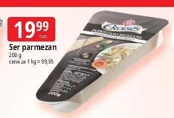 Ser parmezan Croisés promocja w Leclerc