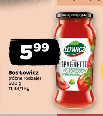 Sos Łowicz promocja w Netto
