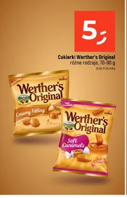 Cukierki Werther's Original Soft Caramels promocja w Dealz