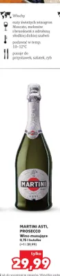 Wino musujące Martini Asti promocja w Kaufland