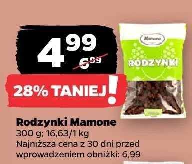 Rodzynki promocja w Netto