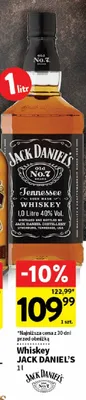 Whiskey Jack Daniel's promocja w Intermarche