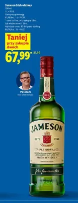 Whiskey Jameson Irish promocja w Lidl