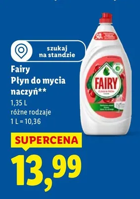 Płyn do mycia naczyń promocja w Lidl