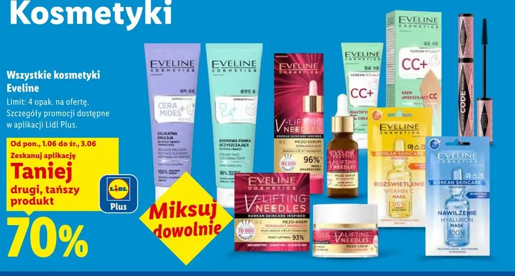 Kosmetyki Eveline promocja w Lidl