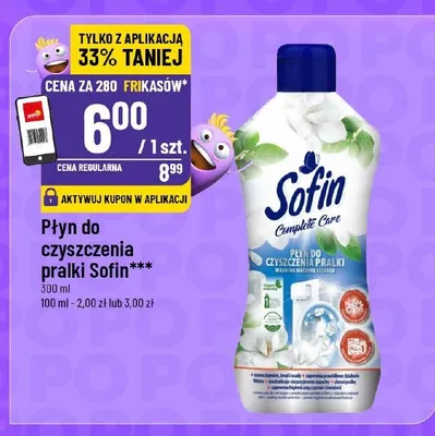 Płyn do czyszczenia pralki Sofin promocja w POLOmarket