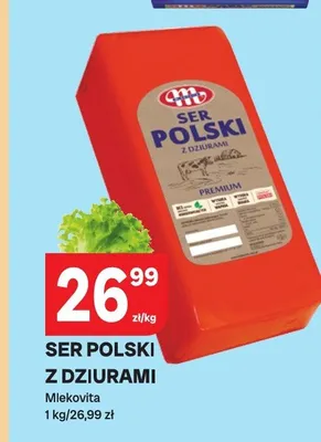 Ser Polski z dziurami promocja w Chorten