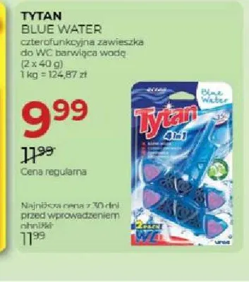Zawieszka do WC Tytan Blue Water 2-pak promocja w Drogerie Jawa