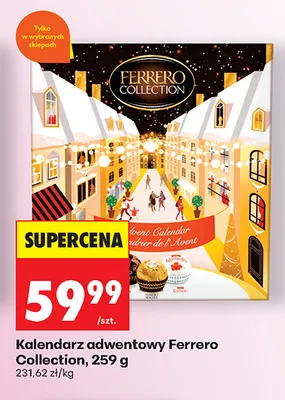Kalendarz adwentowy Ferrero Collection promocja w Biedronka