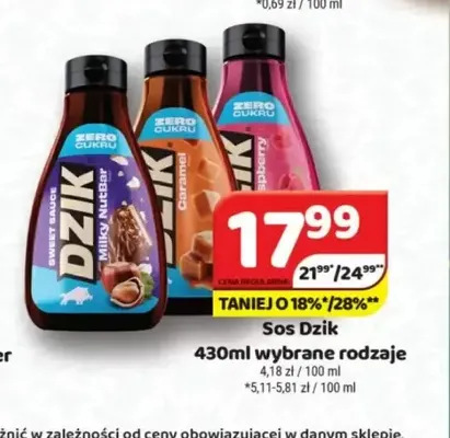 Sos Dzik Caramel promocja w Delfin