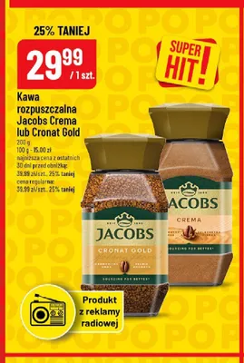 Kawa rozpuszczalna Jacobs promocja w POLOmarket