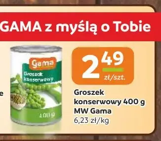 Groszek konserwowy MW Gama promocja w Gama