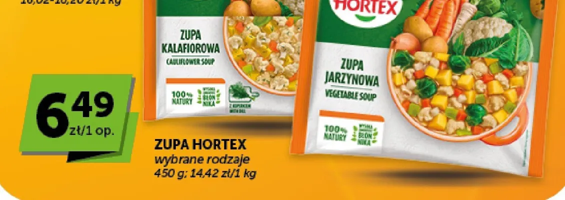 Zupa kalafiorowa Hortex promocja w ABC