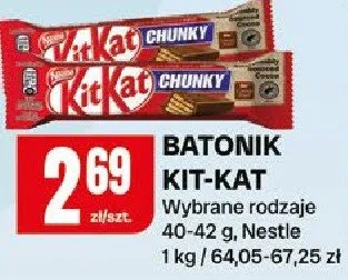 Baton Kit-Kat promocja w Chorten