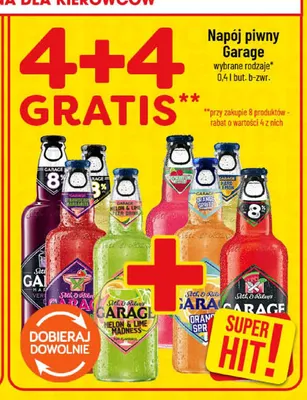 Napój piwny Garage promocja w POLOmarket