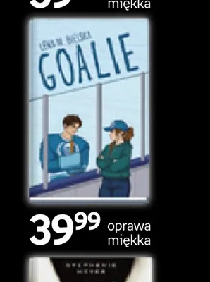 Książka Goalie Lena M. Bielska promocja w Empik