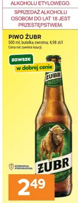 Piwo butelka zwrotna promocja w Stokrotka