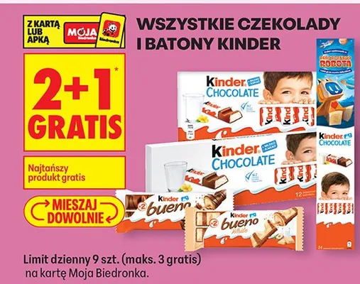 Czekolada Chocolate promocja w Biedronka