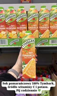 Sok pomarańczowy 100% promocja w Biedronka