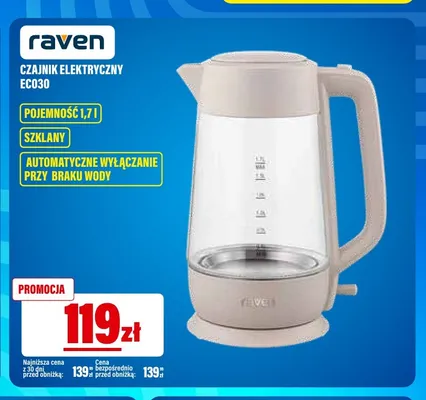 Czajnik elektryczny 1 l Clatronic promocja w RTV EURO AGD