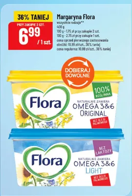 Margaryna Flora Light promocja w POLOmarket