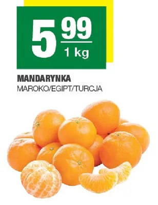 Mandarynka maroko/egipt/turcja promocja w SPAR