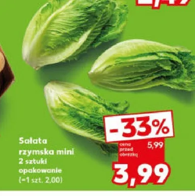 Sałata promocja w Kaufland