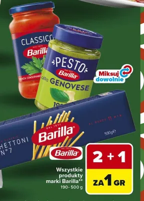 Pesto Barilla alla Genovese promocja w Carrefour Market