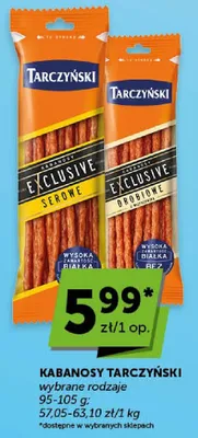 Kabanosy Exclusive promocja w Groszek