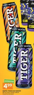 Napój Tiger Easy Boost promocja w Stokrotka