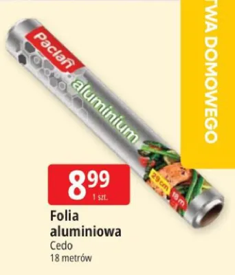 Folia aluminiowa Cedo 18 metrów promocja w Leclerc