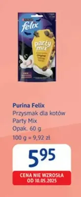 Przysmak dla kotów Purina Felix Party Mix promocja w Drogerie DM