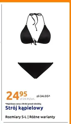 Strój kąpielowy promocja w Action