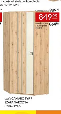 Szafa narożna Camaro typ 7 promocja w Abra Meble