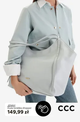 Torebka damska shopper Jenny promocja w CCC