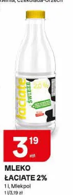 Mleko świeże Łaciate 2% promocja w Chorten