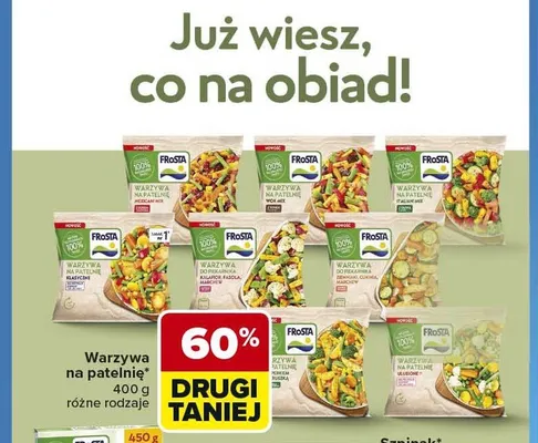 Warzywa na patelnię Frosta promocja w Carrefour