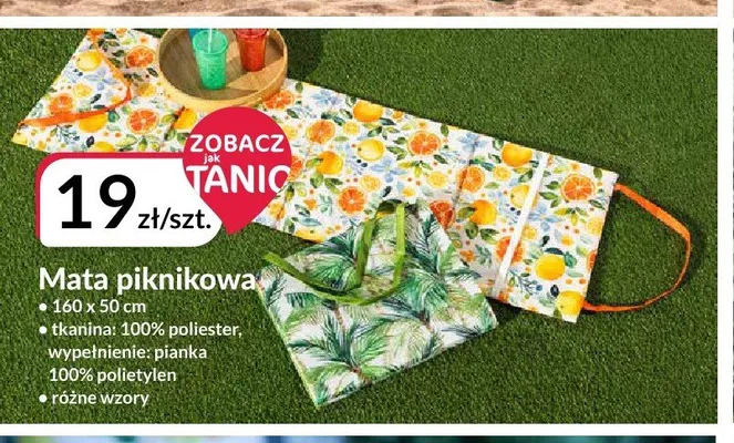 Mata piknikowa promocja w Salony Agata