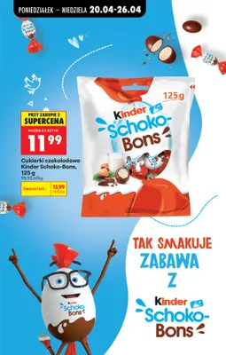 Cukierki czekoladowe Schoko-Bons promocja w Biedronka