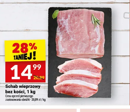 Schab wieprzowy bez kości promocja w Twój Market