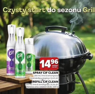 Spray Cif Clean lime & lemongrass promocja w Stokrotka