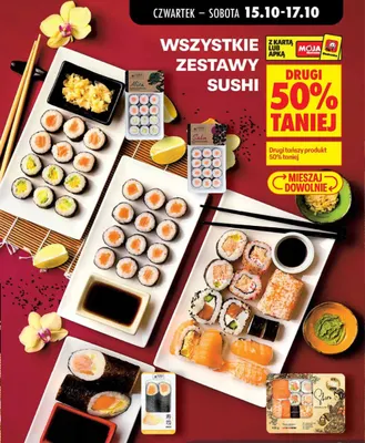 Zestaw sushi Saku Sushi Sakura promocja w Biedronka