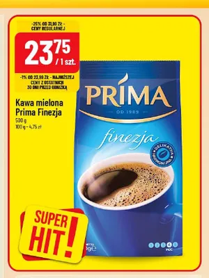 Kawa mielona Prima Finezja promocja w POLOmarket