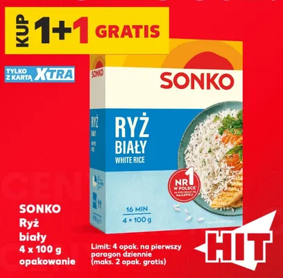 Ryż biały Sonko promocja w Kaufland